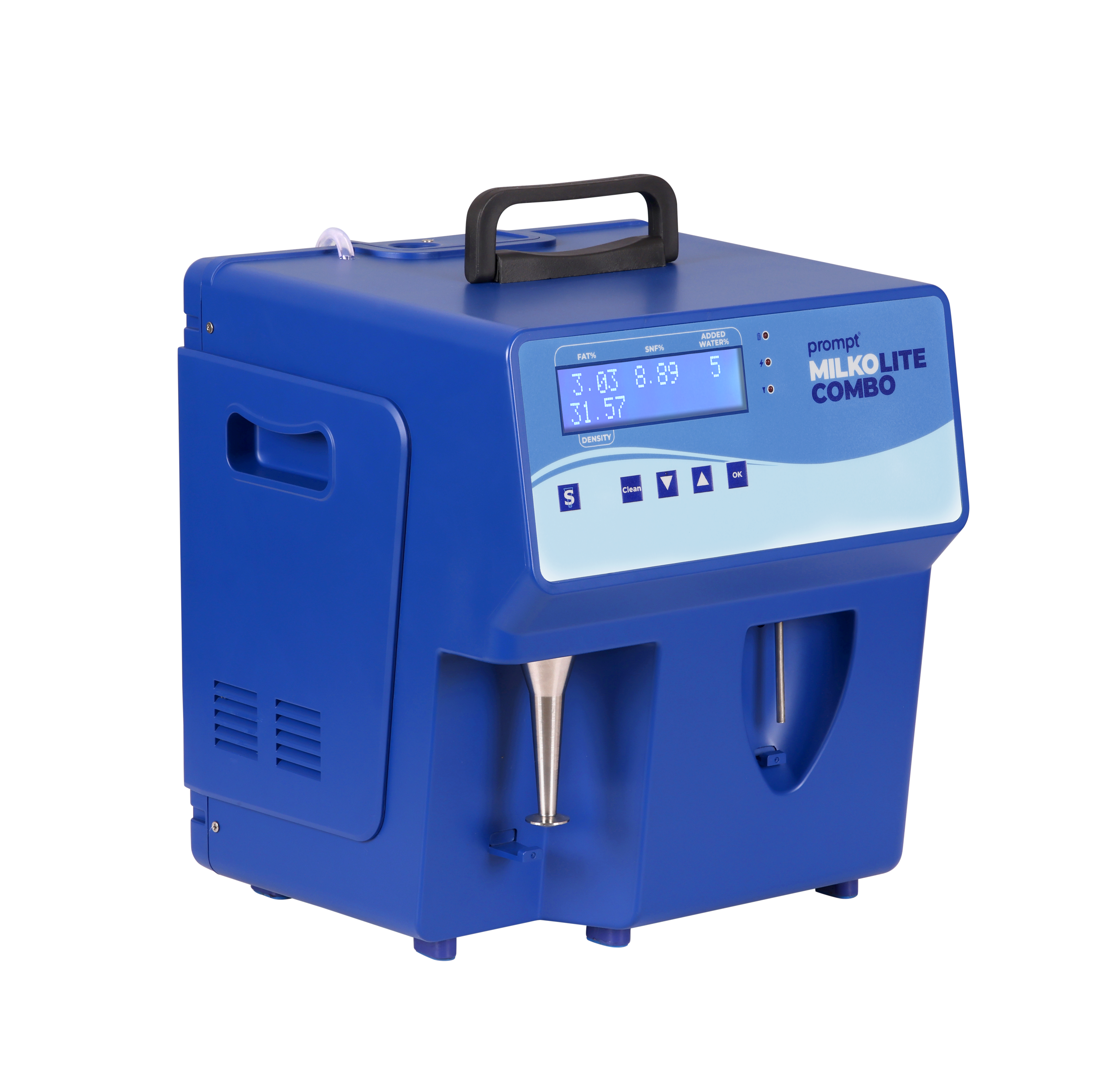 Prompt Milkolite Combo - स्टरर और एनालाइज़र मशीन - फैट और SNF जांच का संपूर्ण समाधान - Prompt Dairy