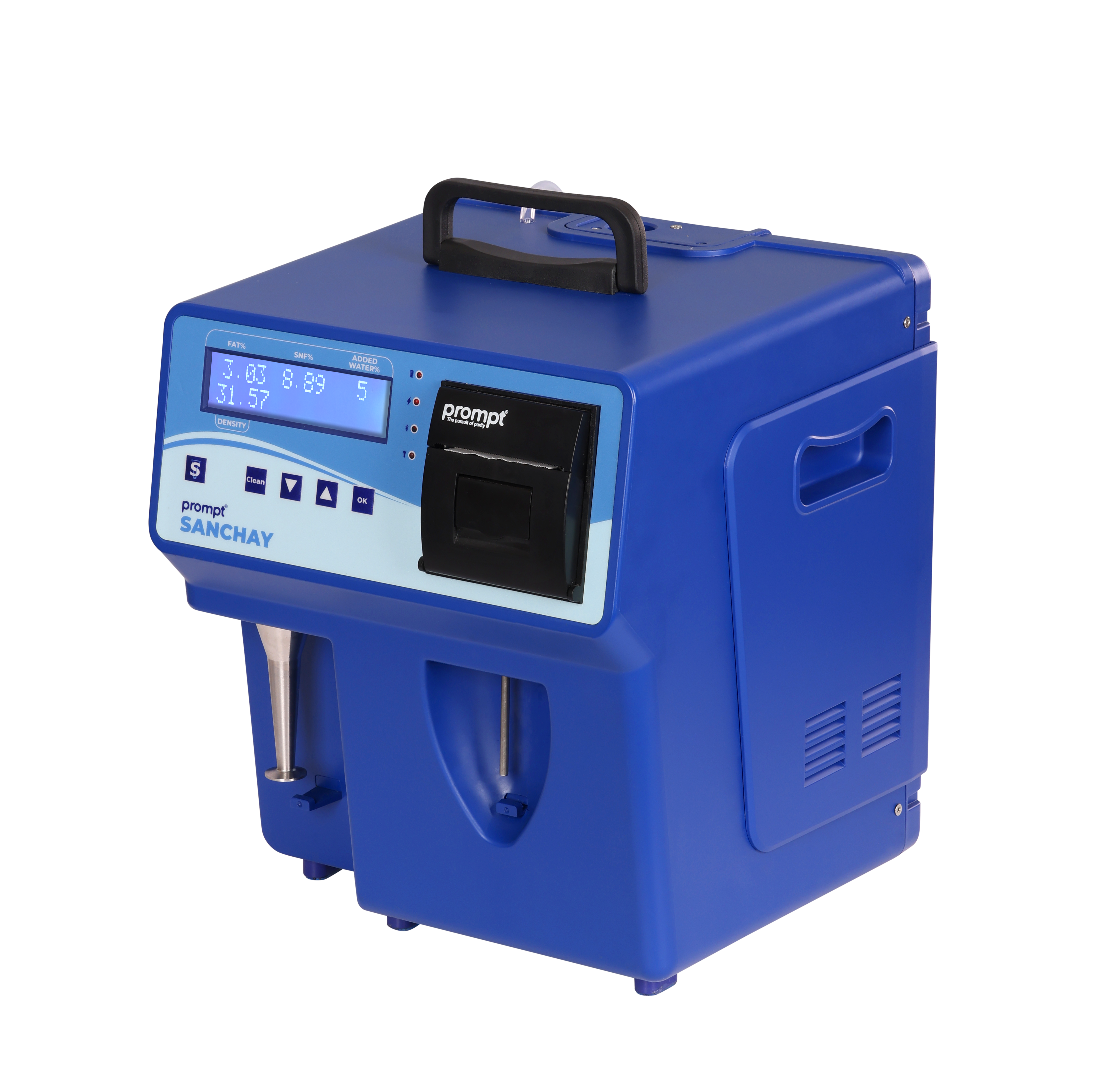 Prompt Sanchay 3 in 1, Milk Collection System - डिजिटल डेटा, टेस्टिंग और प्रिंटर के साथ