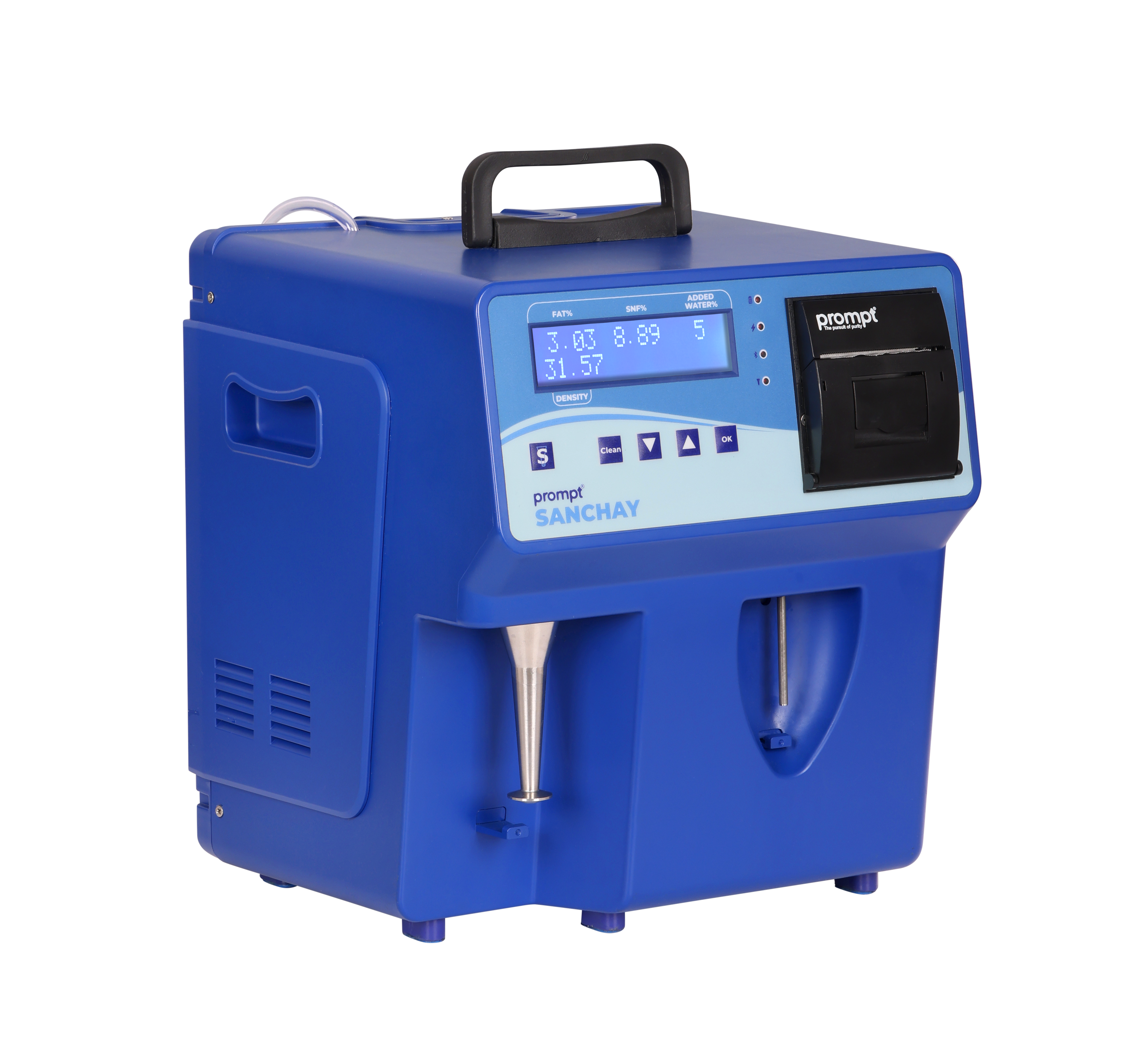 Prompt Sanchay 3 in 1, Milk Collection System - डिजिटल डेटा, टेस्टिंग और प्रिंटर के साथ