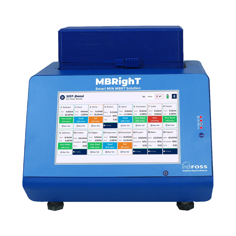 MBRight – स्मार्ट ऑटोमेटेड MBRT मिल्क टेस्टिंग मशीन