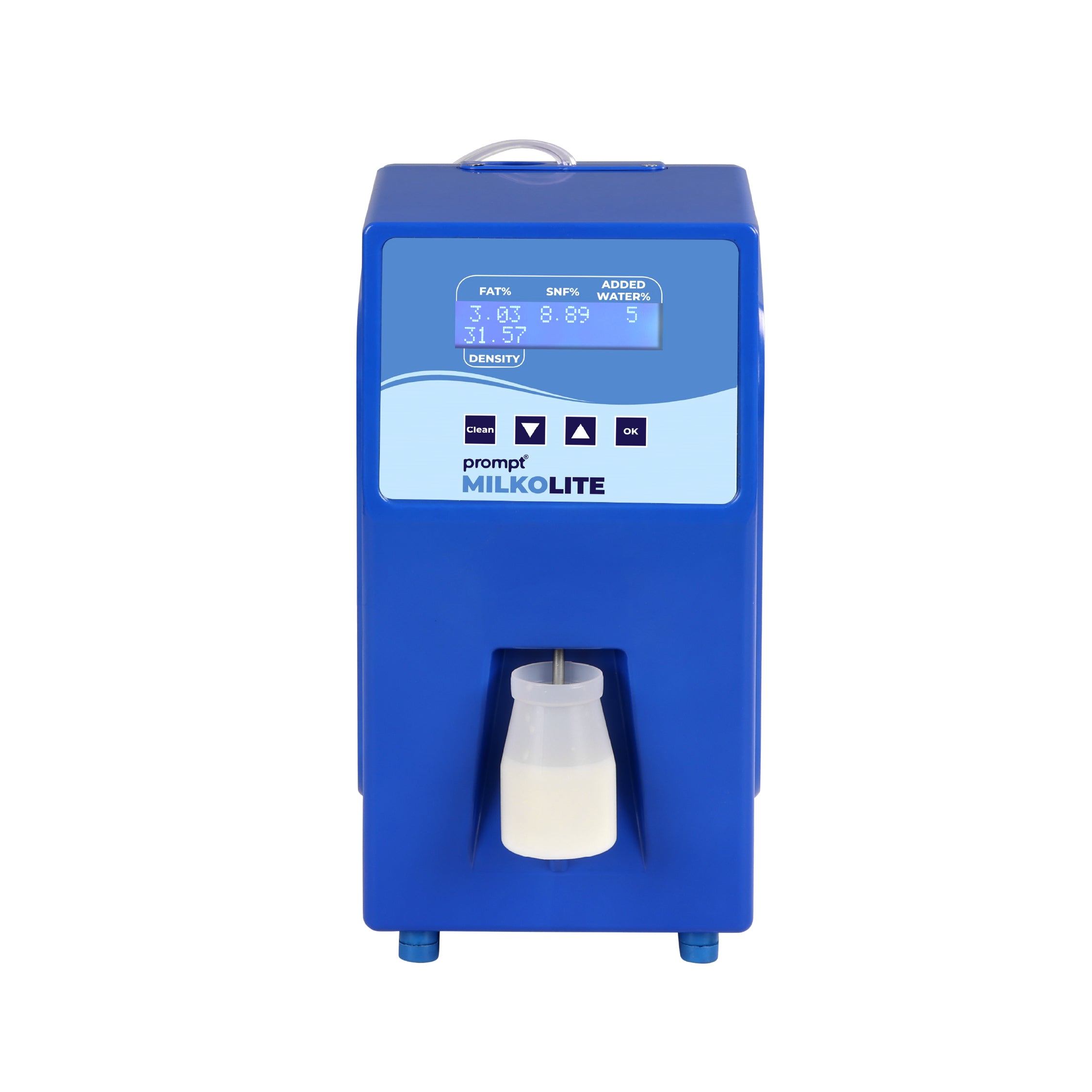 Prompt Milkolite Ultrasonic Milk Analyser - फैट, SNF और दूध की शुद्धता जांच मशीन