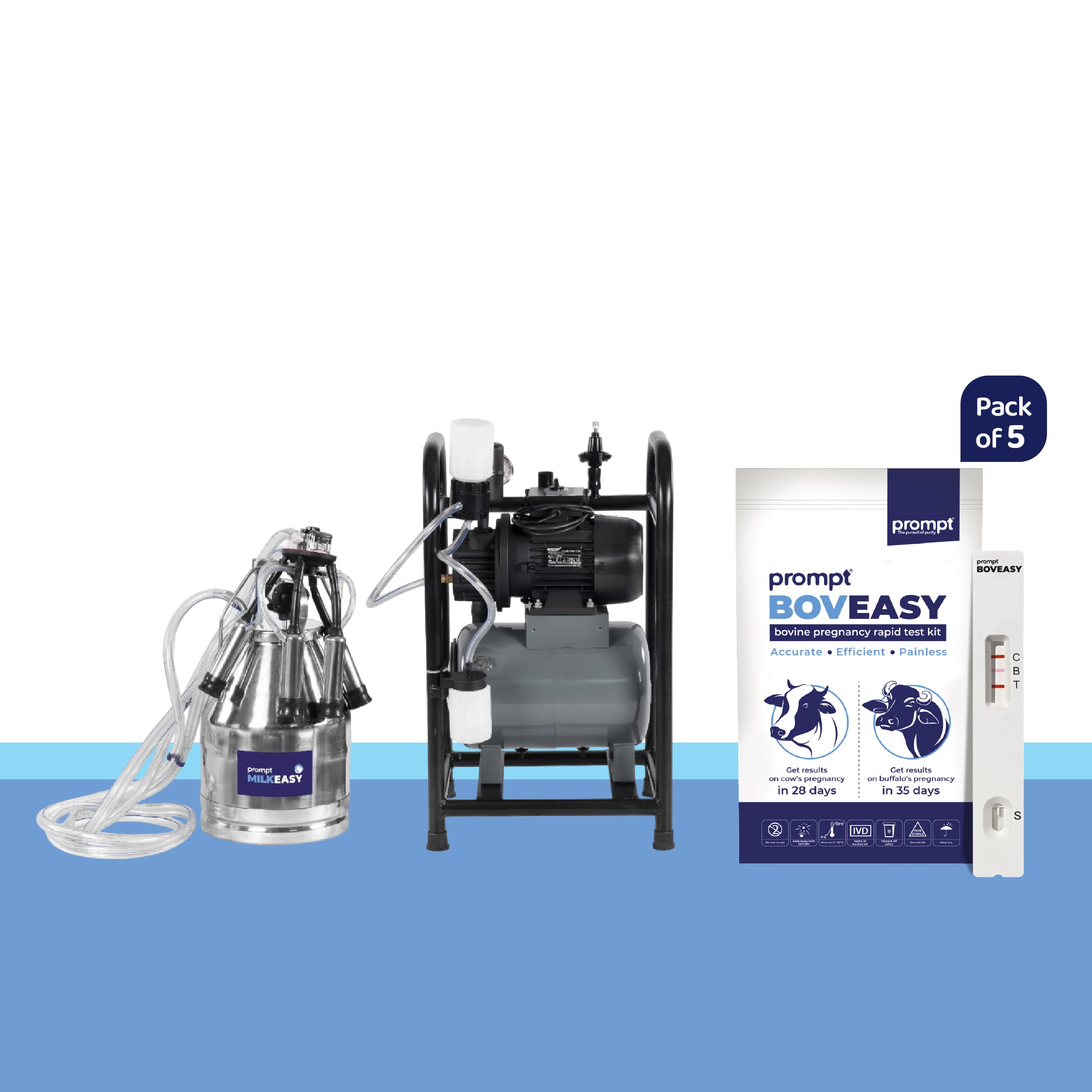Single Bucket Single Cluster 1 HP + Boveasy (Pack of 5)