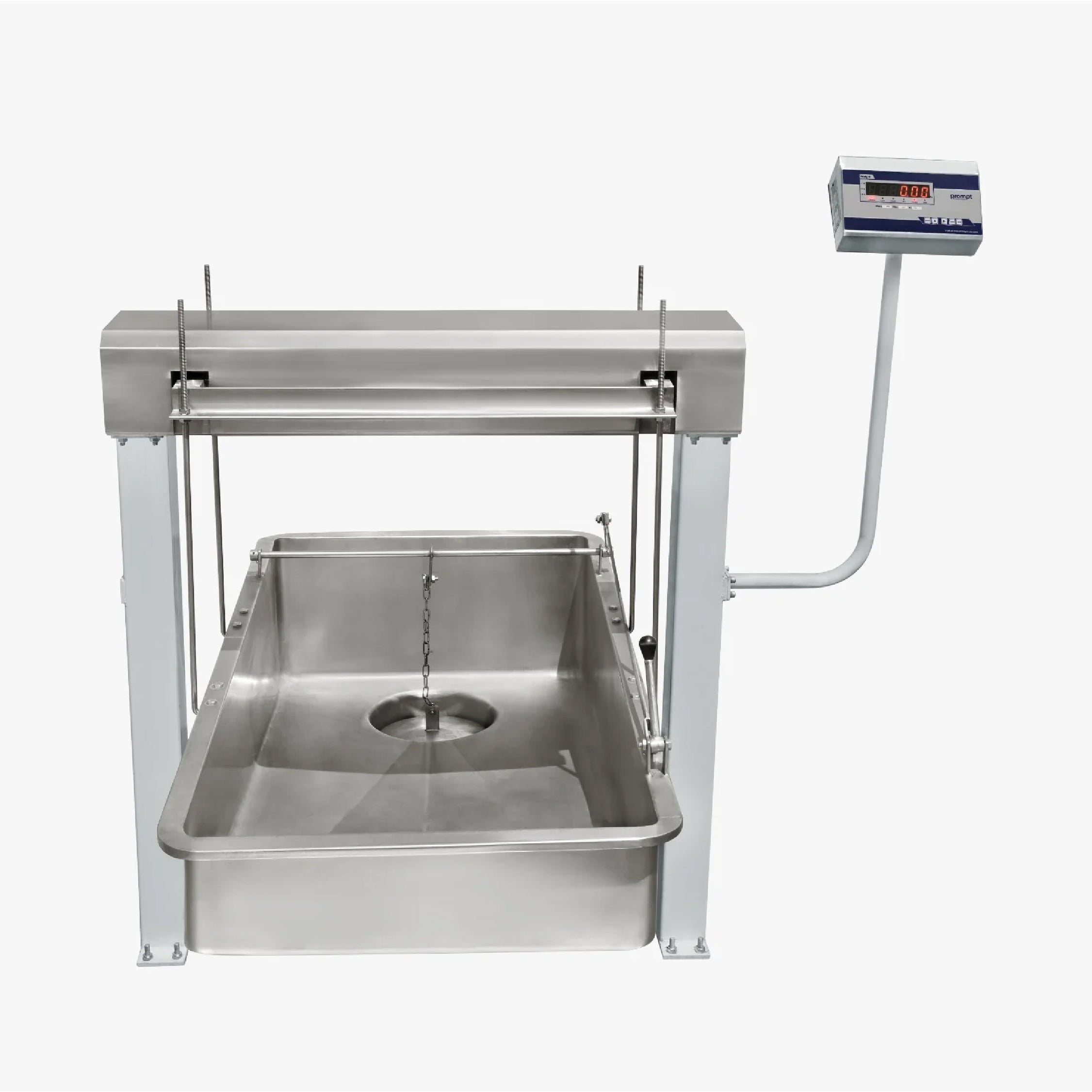 Prompt Dairy Mart Bowl Scale 500KG – Waterproof Digital Milk Weighing Machine with LED Display & PC Connectivity