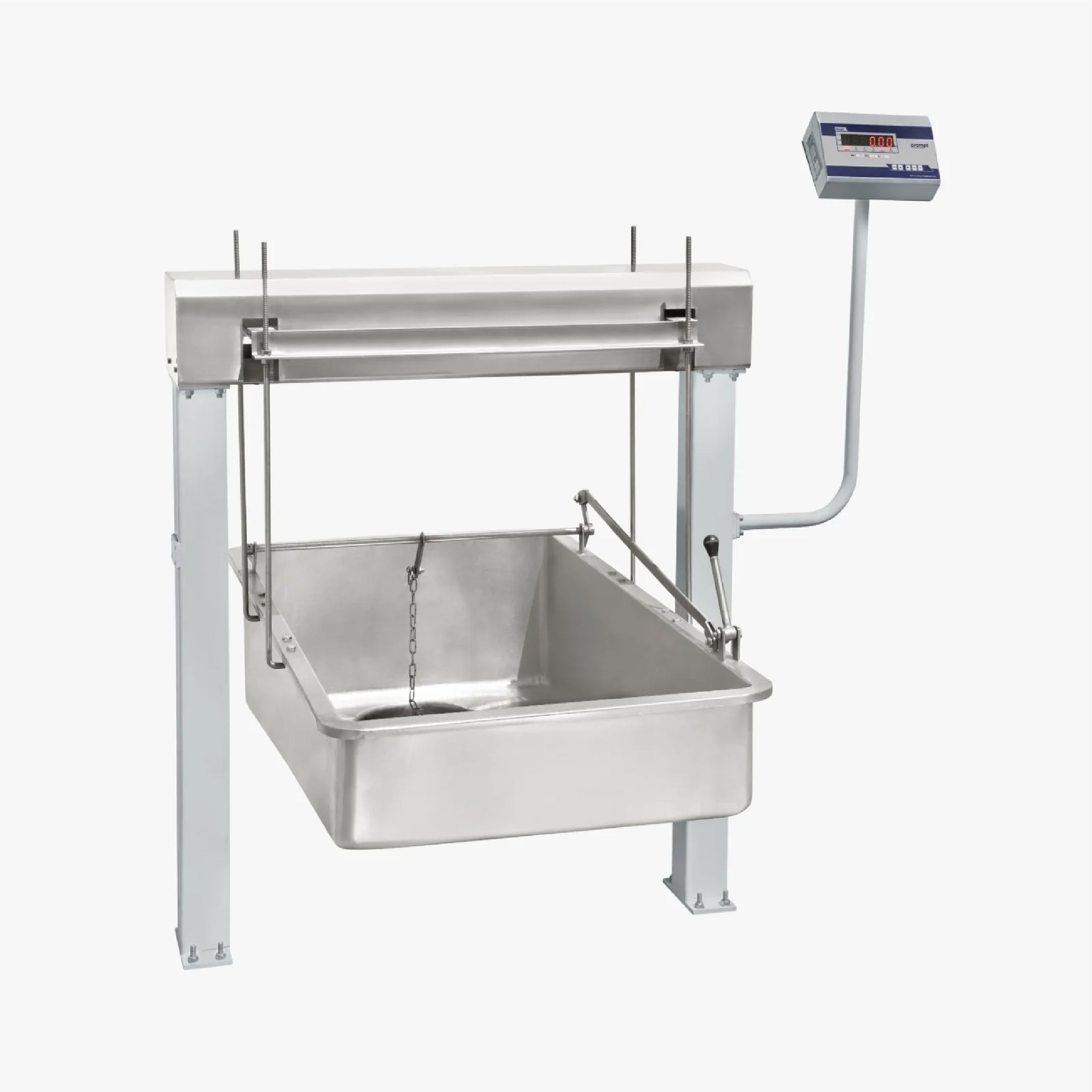 Prompt Dairy Mart Bowl Scale 500KG – Waterproof Digital Milk Weighing Machine with LED Display & PC Connectivity