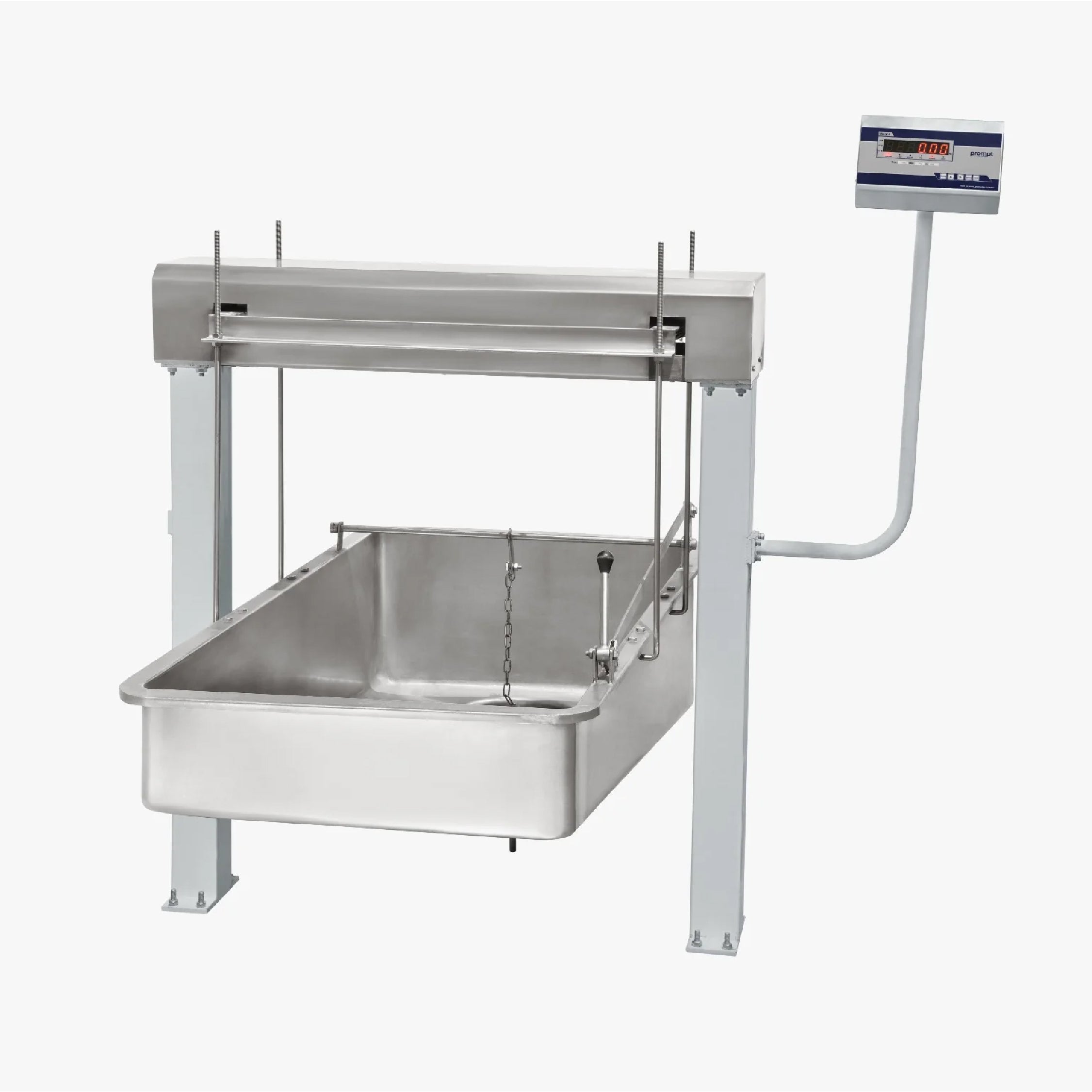 Prompt Dairy Mart Bowl Scale 500KG – Waterproof Digital Milk Weighing Machine with LED Display & PC Connectivity