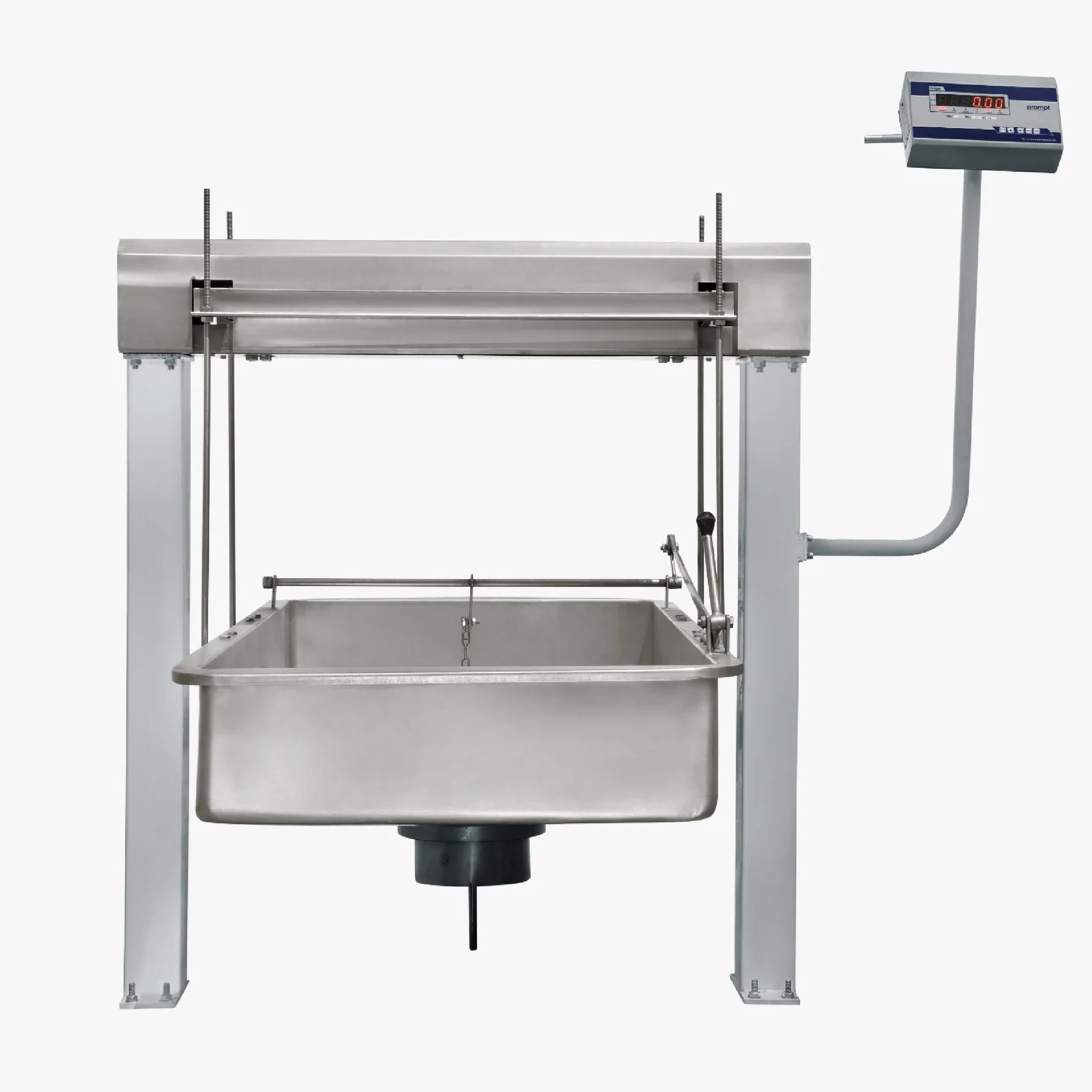 Prompt Dairy Mart Bowl Scale 500KG – Waterproof Digital Milk Weighing Machine with LED Display & PC Connectivity