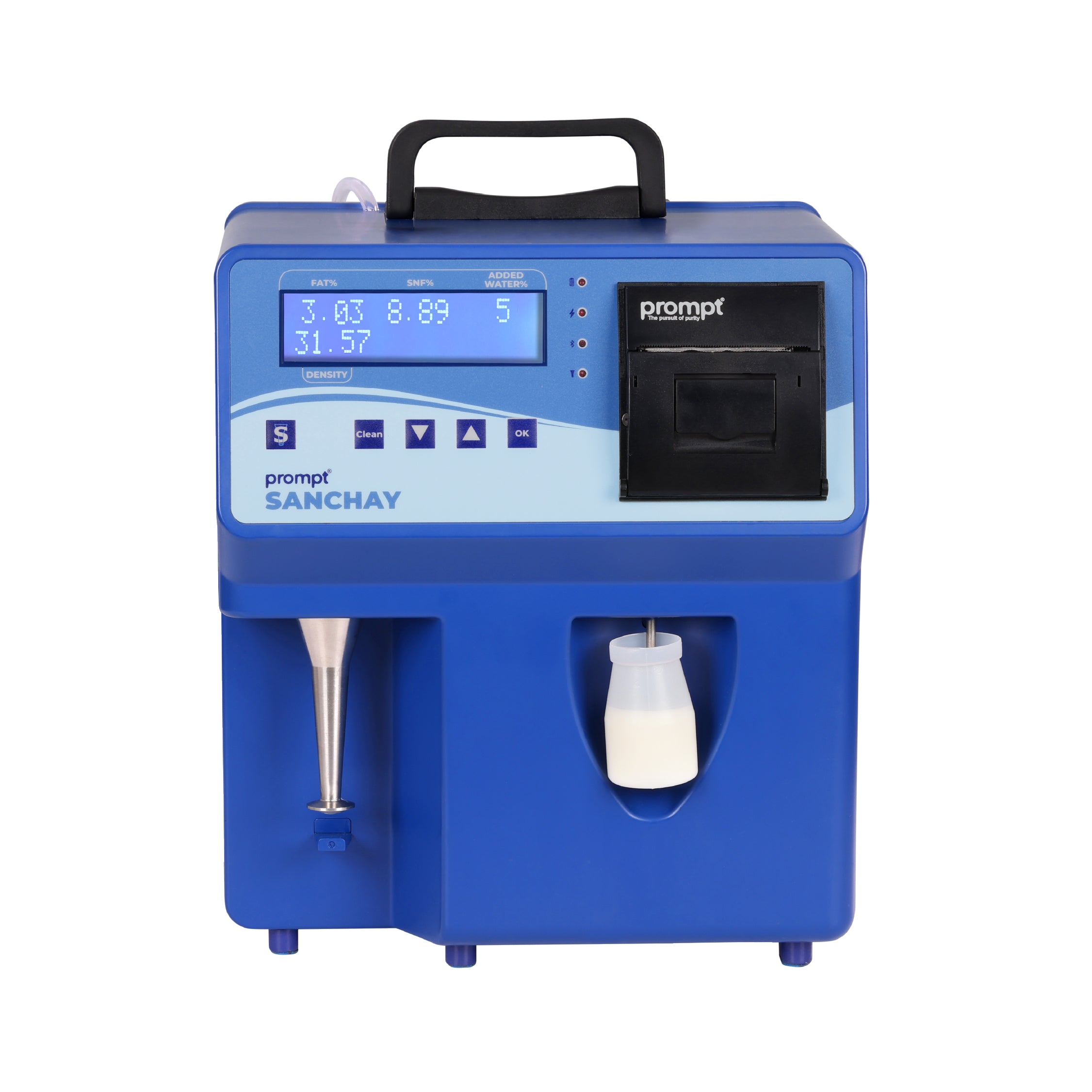 Prompt Sanchay 3 in 1, Milk Collection System - डिजिटल डेटा, टेस्टिंग और प्रिंटर के साथ