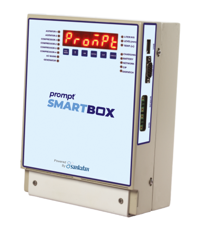 Prompt smartbox BMC Monitoring System रियल-टाइम दूध निगरानी और शुद्धता बनाए रखने का स्मार्ट समाधान